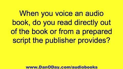 HOW TO BECOME AN AUDIO BOOK NARRATOR Barbara Rosen...