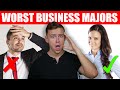 The WORST business degrees!