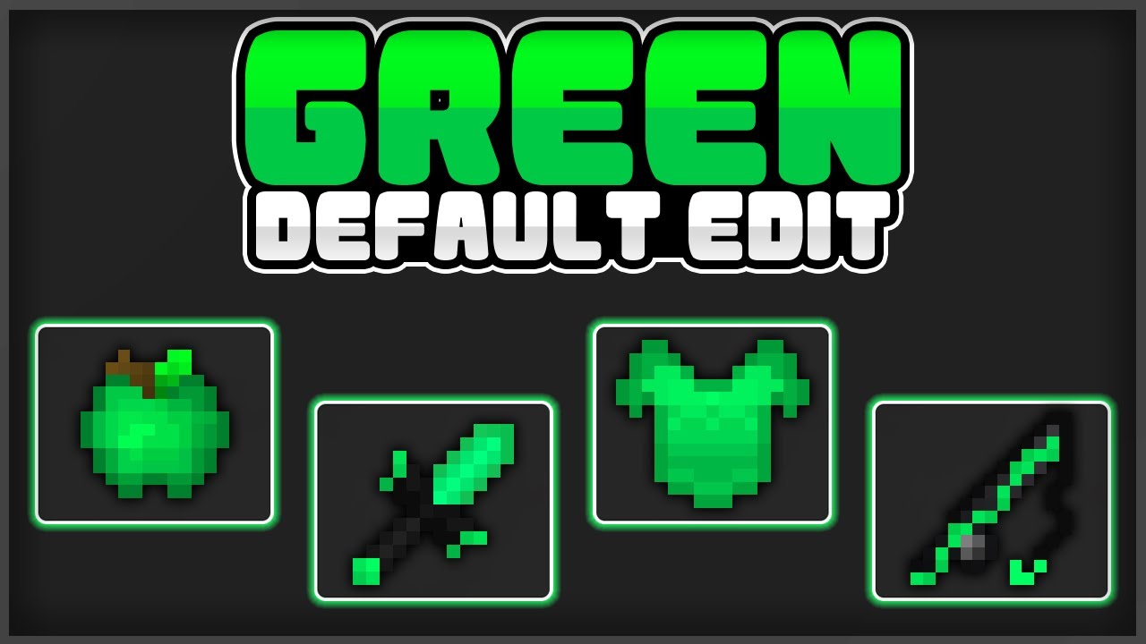 Pack De Textura: GREEN UHC Default Edit (1.7/1.8) FPS BOOST/NO LAG ...