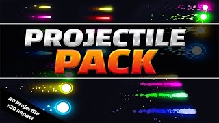 Stylized Projectile Impact Pack for Unity | 20x20 FX Collection Showcase | Spanky Boy