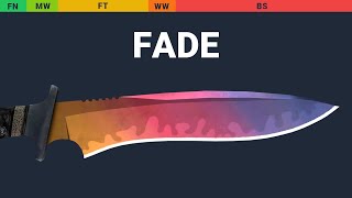 Classic Knife Fade - Skin Float And Wear Preview