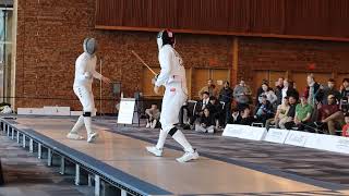 FINAL BOUT - ZHANG Nicholas vs FRENCH Dylan  - Senior Men's Épée