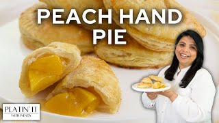 Easy HOMEMADE Peach Hand Pie Recipe | Peach Turnover