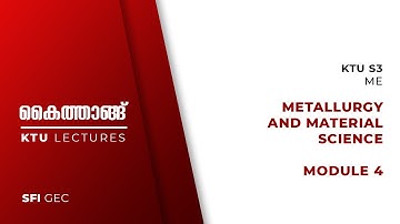 KTU S3 MECHANICAL METALLURGY AND MATERIAL SCIENCE MET203 MODULE 4