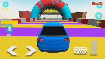 Mega Ramp Robot Car Stunts: New Games 2021 - Android Gameplay