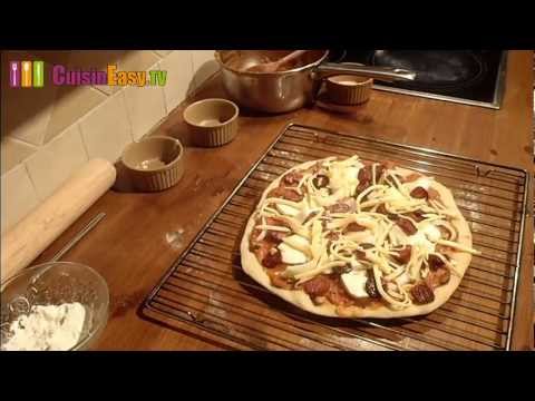 recette-d'une-pizza-maison-facile-au-chorizo-et-à-la-mozzarella