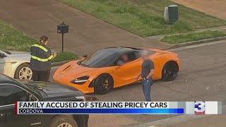 Police find stolen high-end cars at family’s Cordova home
