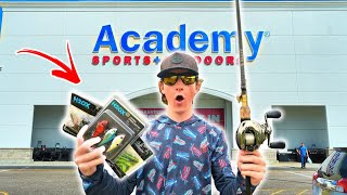 Fishing With ONLY Academy Brand Lures (New H2OX)