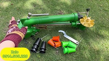 BÉC BT41 pro - Béc tưới phun mưa 4 tia nước, kháng gió tốt Phun Đều,Tưới Đẫm . Zalo 0914.505.220