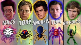 Every Radioactive Spider In The Spider Verse