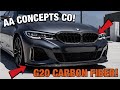MY G20 M340I GETS ITS FIRST 2 MODS! - AA CONCEPTS CO SIGNATURE FRONT LIP!