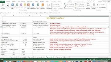 CMP161   Chapter 2   Mortgage Calculator Help Video