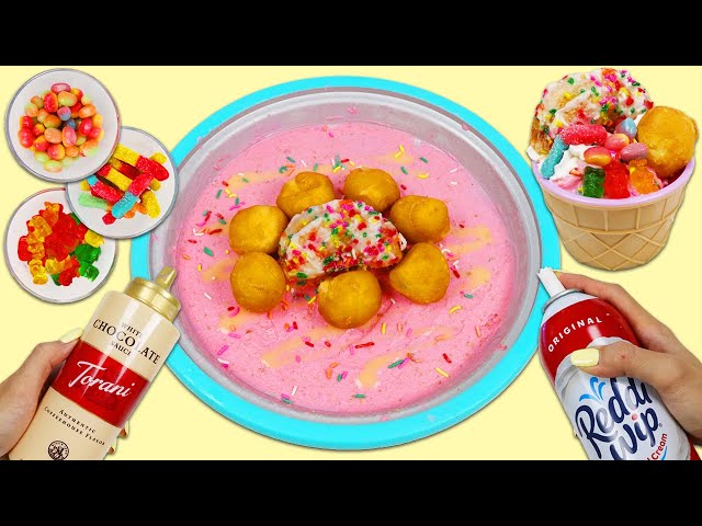 How to Make Easy DIY Ice Cream Rolls with Girl Scout Cookies & ASMR Magic  Kitchen Ice Cream Tray! 