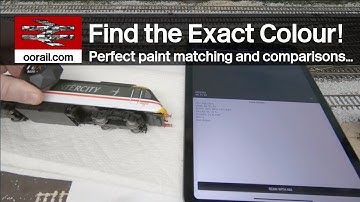 Using the Nix Mini 2 for Model Railway Paint Matching | oorail.com