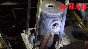 Paramotor Engine Rebuild/Flush after a Blown Piston