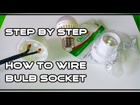 ⭕ Paano Mag Wiring Ng Bulb O Receptacle Socket ⦿ How To Wire Ceiling Receptacle Step By Step