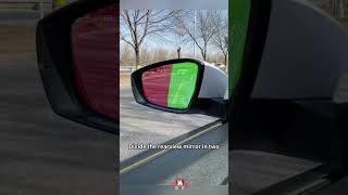 How to adjust the rearview mirror correctly ！#car #driving #tips #tutorial #fyp #shorts