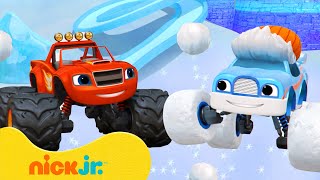 Blaze And The Monster Machines Full Episode! 🛞❄️ 