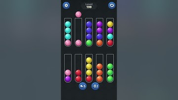 Ball Sort by Infinite Joy (V2): Levels 198, 199, 200