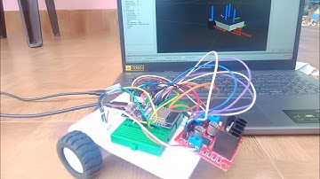 Differential drive robot using ROS2, micro - ROS and ESP32
