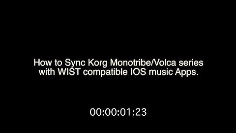 How to sync Korg Monotribe / Volcas with SyncKontrol IOS App
