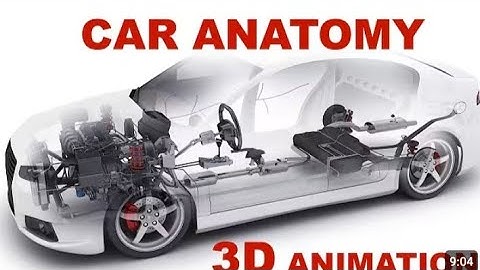 Car anatomy: The Basics / How cars work? (3D😱😱
