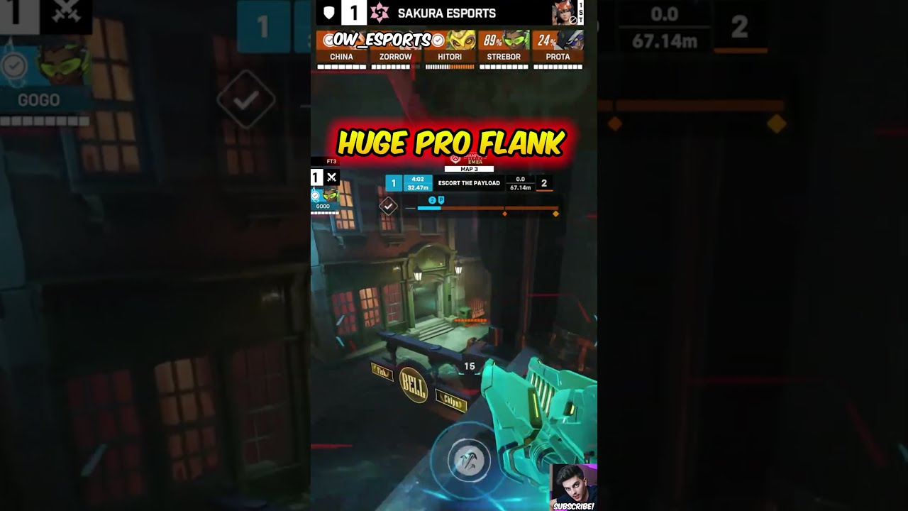 Pro S Took The Long Flank And It Paid Off Overwatch2
