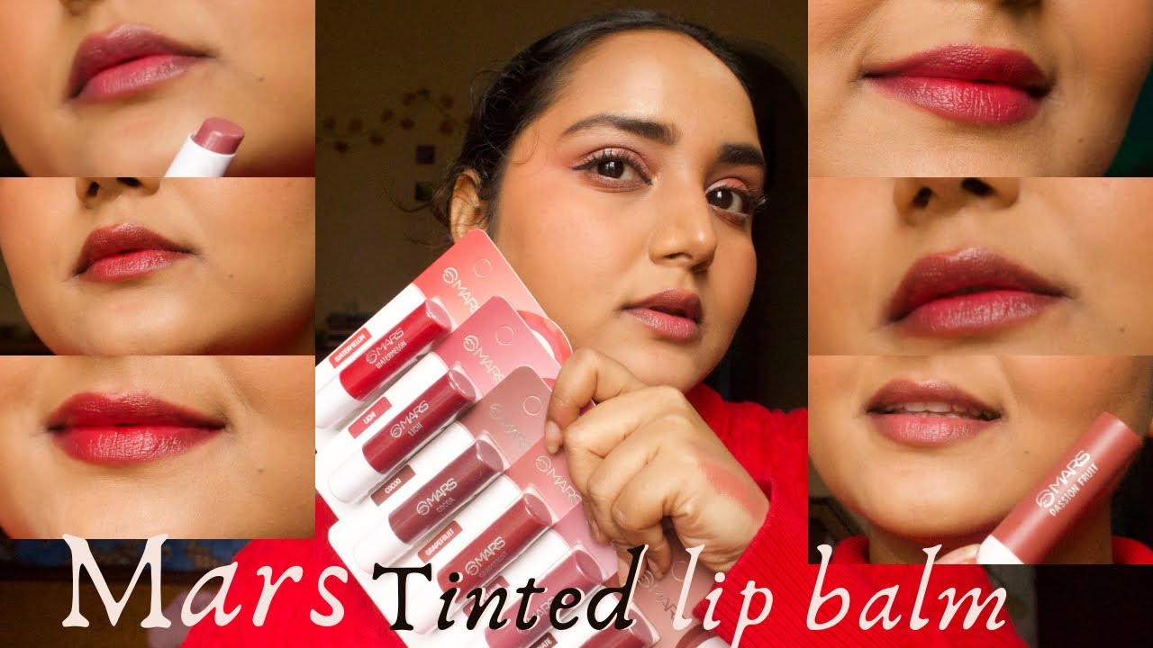 Mars new Aqua Splash Tinted Lip Balms Review Demo Comparing All Mars new Aqua Splash Tinted Lip Balms Review Demo Comparing All