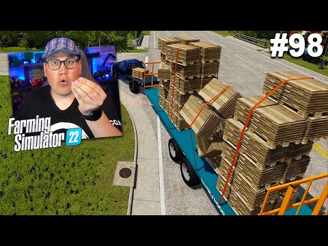 PLANKEN VERKOPEN GAAT FOUT! (FS23 SWITCH AANKONDIGING) // Farming Simulator 22 #98 (Nederlands)