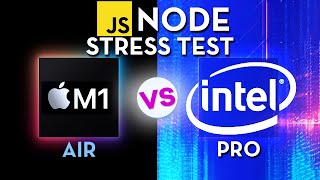 M1 MacBook vs Intel Node Stress Test