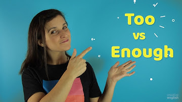 Too and Enough | Mini English Lesson