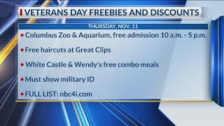 Veterans Day freebies and discounts