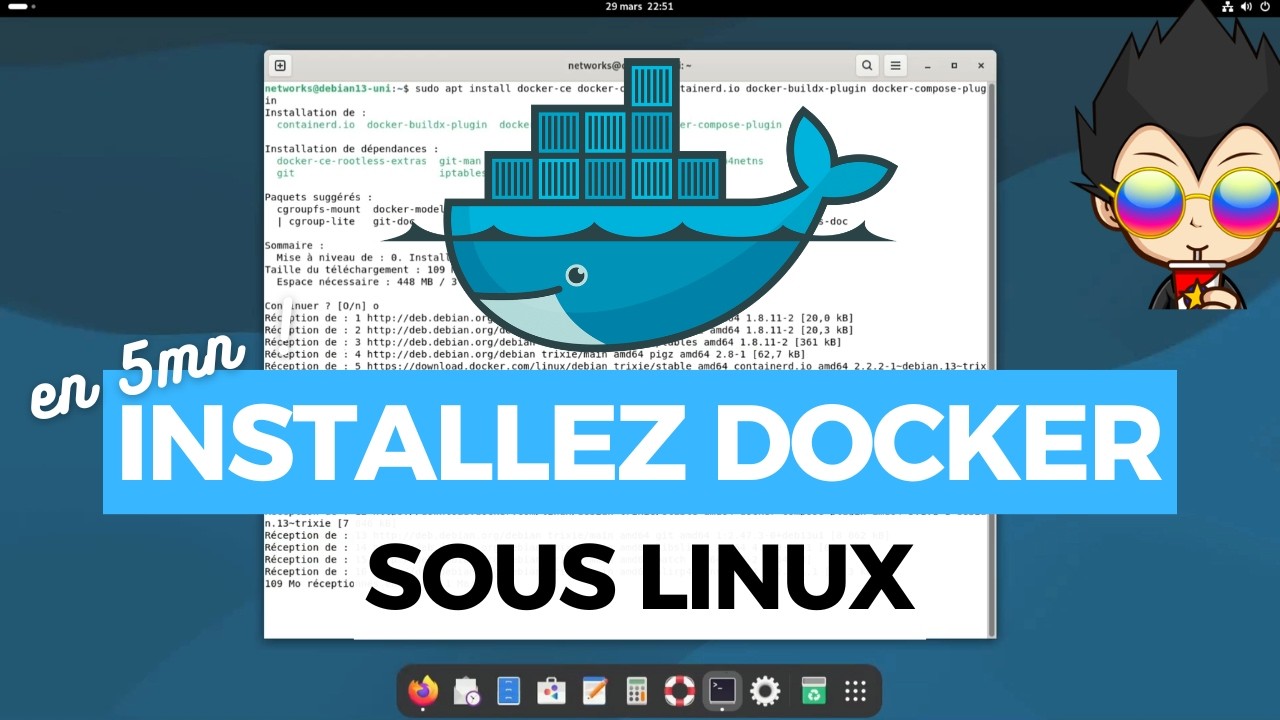 INSTALLEZ DOCKER et PORTAINER SOUS LINUX