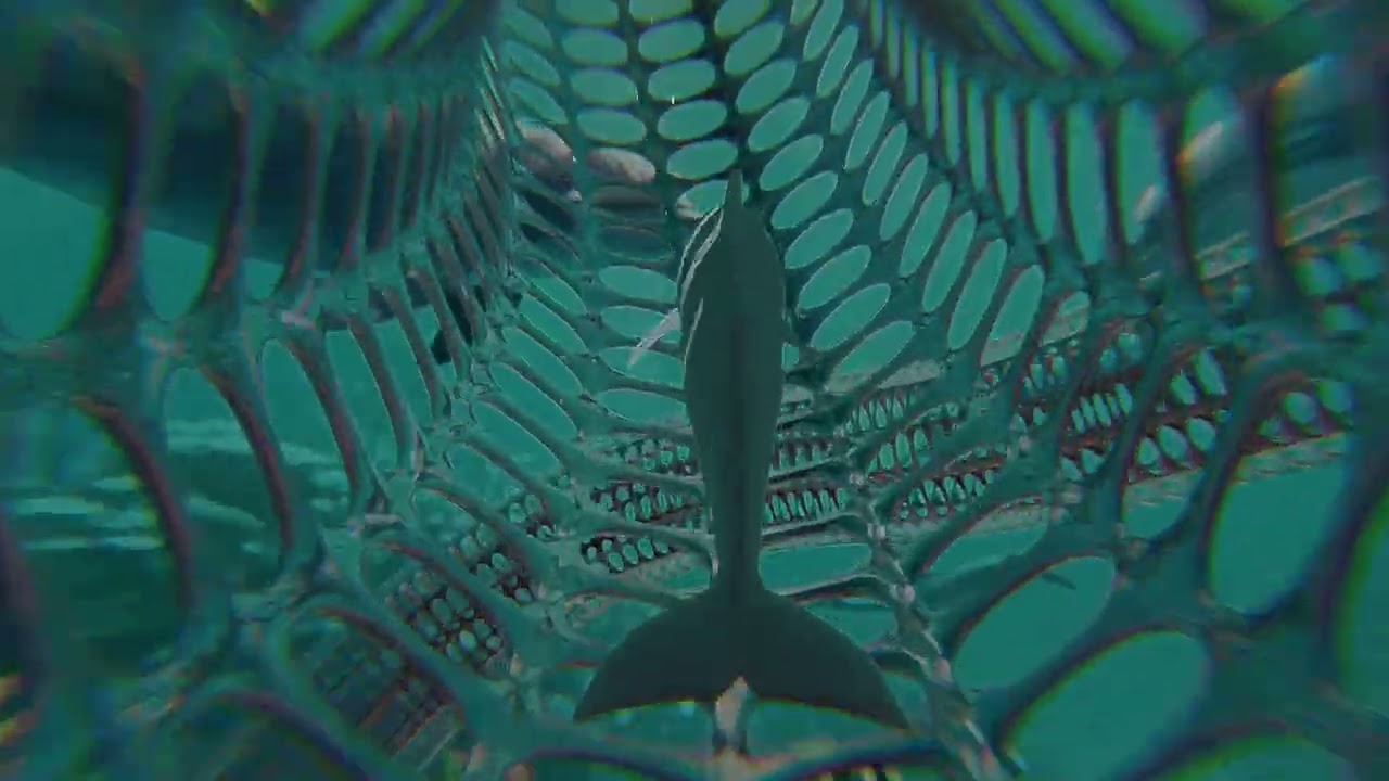 2 Hours of Chill Synthwave 🐬 Underwater Dolphin Loop for Focus, Sleep & Relax