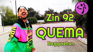 Zin 92 - Quema - Dembow - Jenn Morel - Zumba Choreo Resimi