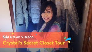 crystals secret closet tour home videos hiho kids