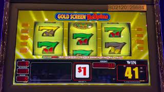 BRAND NEW Triple Double Butterfly Sevens GOLD SCREEN RESPINS!!!