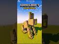 Giant Bunny Statue in Minecraft 🐰🔥 #minecraftshorts