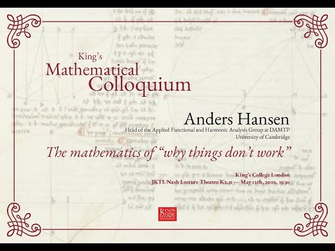 Anders Hansen - The mathematics of 