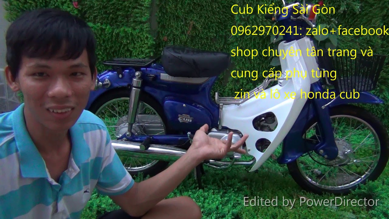 honda supper cub 70|| Cub kiểng Sài Gòn - YouTube