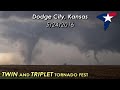 May 24, 2016 • Dodge City, KS Tornadoes (HOUR LONG!)