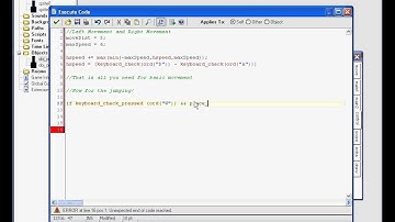 Game Maker 8.1 - Basic Movement