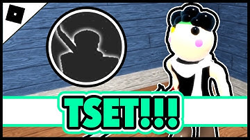 How to get the “T S E T” BADGE + TSETYT MORPH in PIGGY RP: INFECTION || ROBLOX