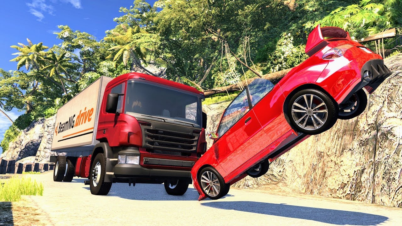 beamng drive realistic plane crashes