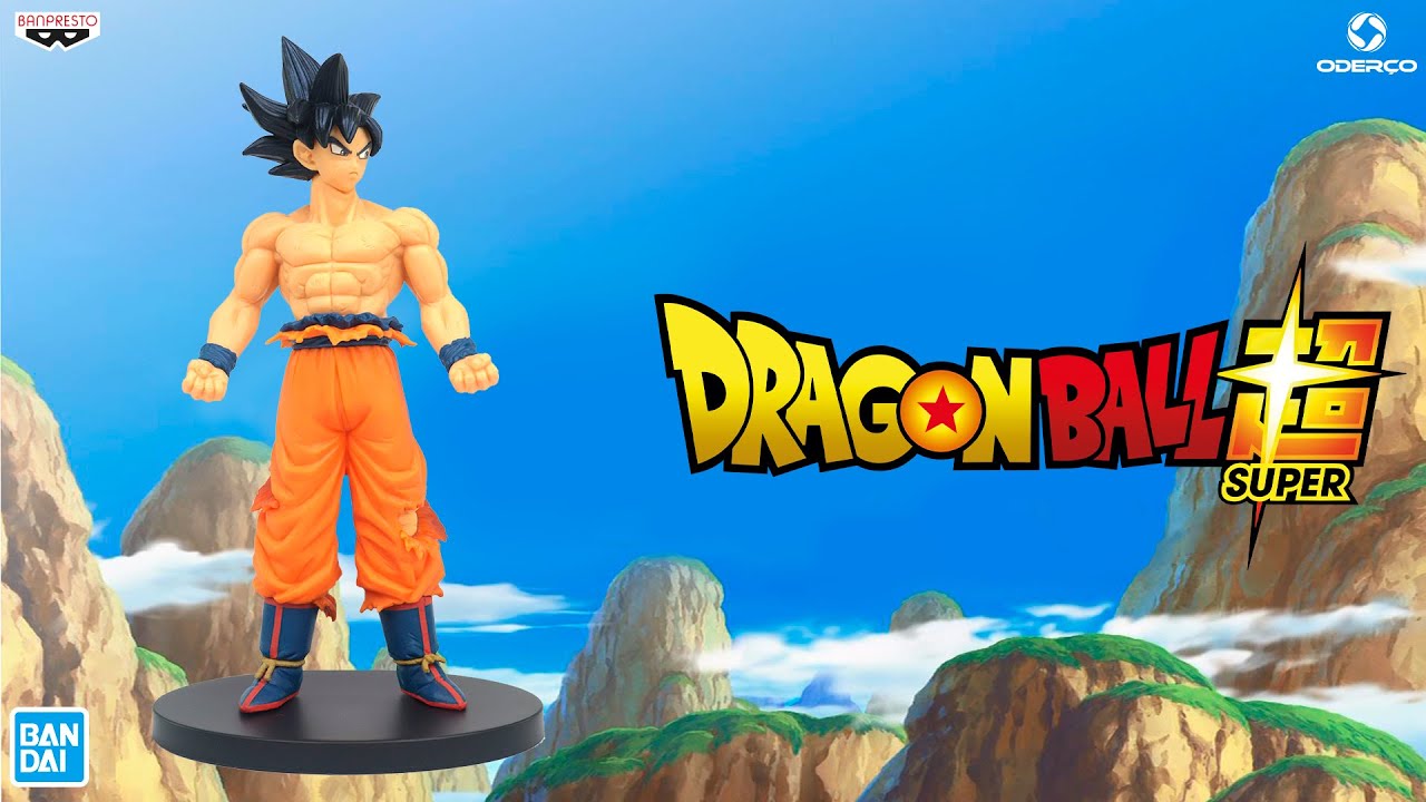 Boneco Dragon Ball Z - Goku Cabelo Preto Son Goku Figure