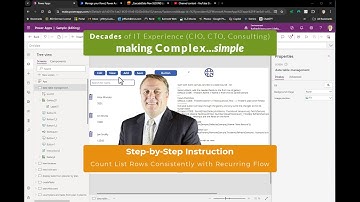 Count List Rows Consistently with Recurring Flow [13624.2122]