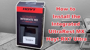 Hoyt Integrated Ultrarest MX Installation | RX7 Ultra