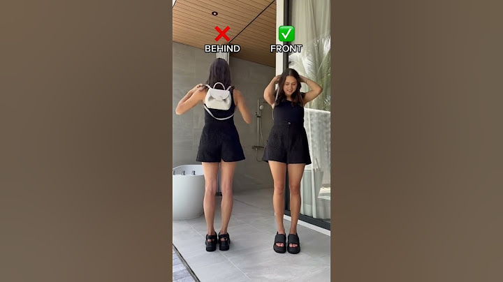 👜😱 How Do you Carry Sling Bag As DIY Backpack? #shorts