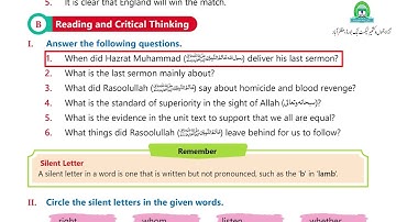 English 7 Unit 1 Lec 4 Oral Communication Skills Reading and Critical Thinking Skills