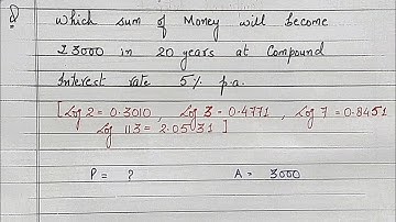 COMPOUND INTEREST (FINANCIAL MATHEMATICS) - MATHEMATICS B.COM CLASS 16